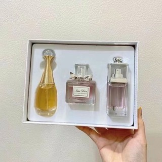 Hộp quà tặng nước hoa nữ Dior Golden Girl Real Me / Miss Sweetheart / Bộ 3 món hoa và trái cây quyến rũ dành cho bạn gái