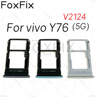 Khay đựng thẻ sim cho vivo y76 5g v2124 khe cắm sim adapter ổ cắm thay thế