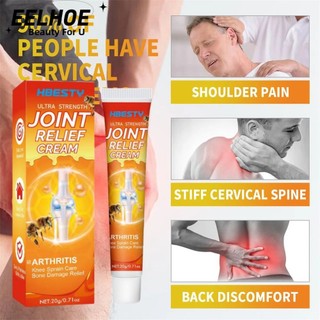 5 Chiếc Bee Venom Cream / HBESTY Propolis Giảm Đau Khớp Kem Chăm Sóc / Thuốc Mỡ Đầu Gối Vai Cổ Mắt Cá Chân / Gel Làm Dịu Cơ Không Thoải Mái