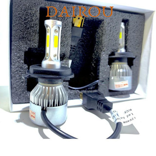 Đèn pha LED ô tô và xe máy DAIROUS2, (X7) C6-Tim siêu sáng. Bh 6 tháng