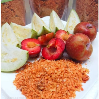 500g muối ớt ô mai xí muội bà thu dùng ăn trái cây