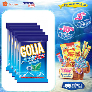 Combo 5 Kẹo cứng Golia nhiều hương dạng gói
