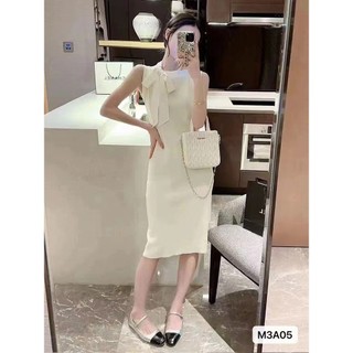Người Nổi Tiếng Sang Trọng Cổ Tròn Phối Ren Nơ Giữa Viền Như Gió Giáp 8AVU