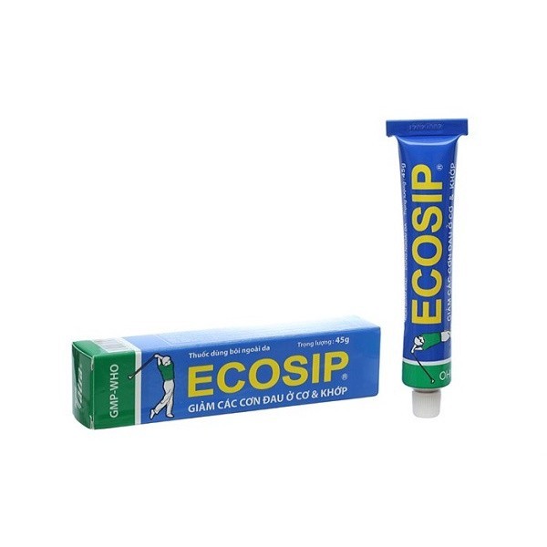 Kem Ecosip , Gel Bôi GIảm Đau, Bong Gân, Bầm Tím
