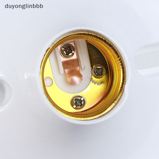 (Duyonglinbbb) E27 Giá đỡ bóng đèn LED Ổ cắm tròn Đế treo đèn Ổ cắm đế công nghiệp Giá đỡ đèn tường MỚI