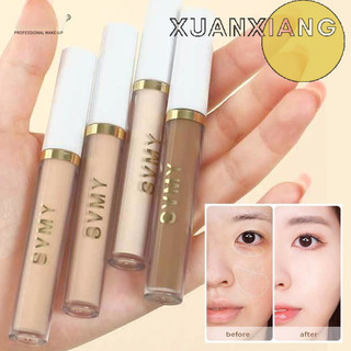 Xuanxiangdurable chống thấm nước tu sửa che khuyết điểm che khuyết điểm toàn diện Kem che khuyết điểm 4 màu Hỗ trợ giảm mụn màu hồng đậm Kem che khuyết điểm nữ hình que