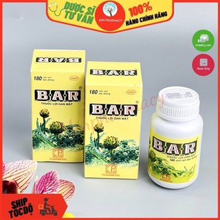 Viên uống lợi gan mật BAR Giải độc gan, mát gan