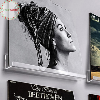 OnePache Clear Record Kệ Treo Tường Giá Đỡ Album Acrylic Giá Đỡ Ghi Âm Hiển Thị LP Hàng Ngày Của Bạn Để Trang Trí Nhà VN