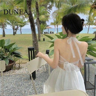 Đầm ren lưới thắt lưng DUNEA dành cho nữ