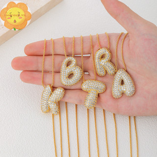 VASTJI Thời Trang Sáng Tạo Vòng Cổ Ban Đầu Mặt Dây Chuyền Vòng Cổ Dành Cho Nữ Bé Gái Cá Tính Tinh Tế Vòng Cổ Trang Sức Quà Tặng VN