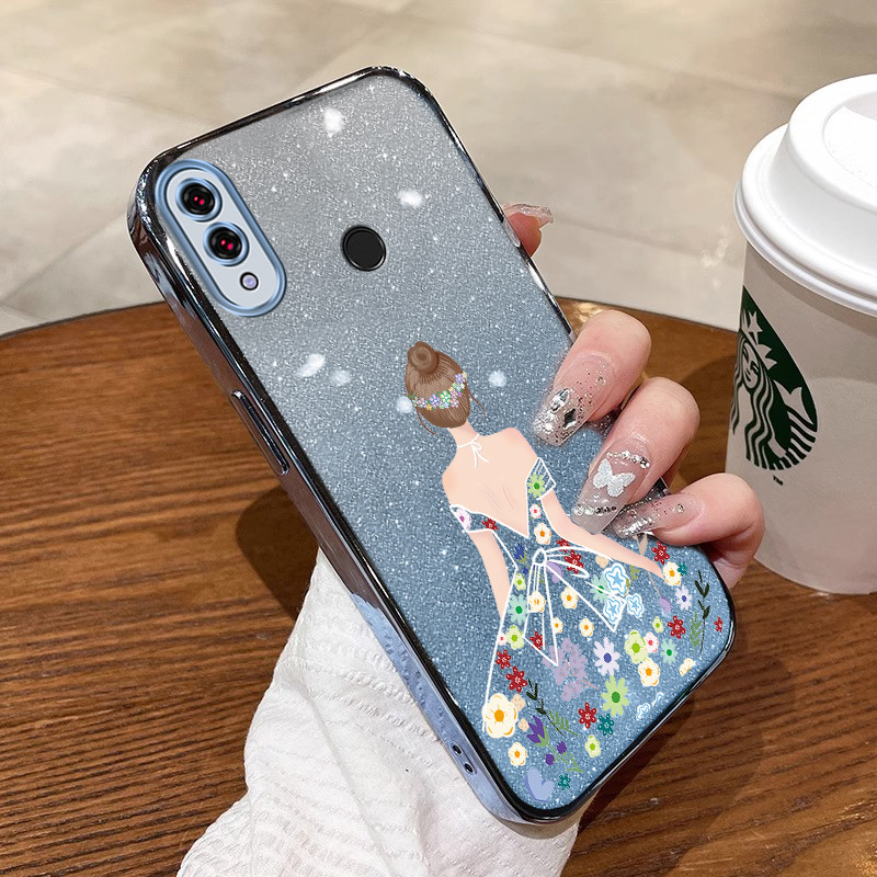 ốp lưng huawei nova 3i Ốp điện thoại huawei nova 3i họa tiết nữ thần đẹp viền vàng mềm với giảm xóc trong suốt để bảo vệ cản sfmlhq01