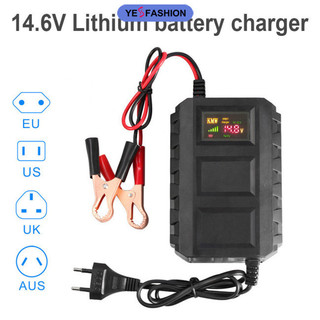 Yesfashion 12v 14.6v sạc pin lithium lifepo4 12.8v lithium iron phosphate sạc pin 20-100ah sạc