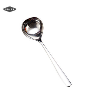 1 thìa inox tay cầm dài tablespoons lẩu súp ladle ramen mì muỗng bộ đồ ăn nhà bếp dụng cụ nấu ăn đang bán