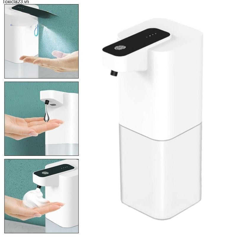 Hộp xà phòng tự động cầm tay Toxicla23 14oz 400ml dung tích lớn, thích hợp cho nhà bếp khách sạn