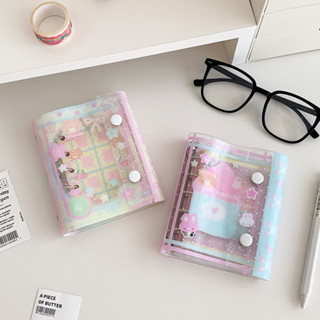 Sổ Tay Dễ Thương Nhật Ký Hoạt Hình Miếng Dán Băng Notepad Nhật Ký Gấu Bunny Tạp Chí Notebook M5