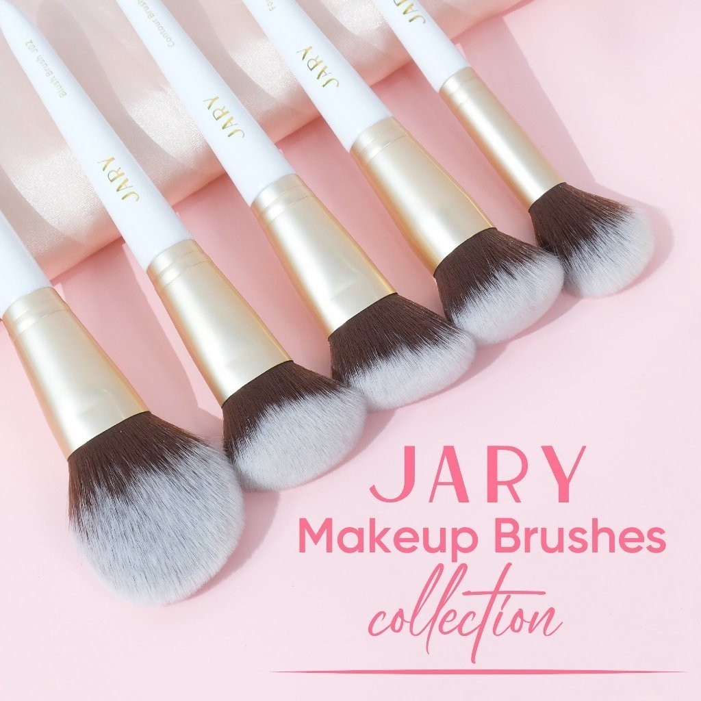 Bộ Cọ Trang Điểm Cao Cấp Thuần Chay Jary Makeup Brush Mềm Mại & Sắc Nét Hàn Quốc