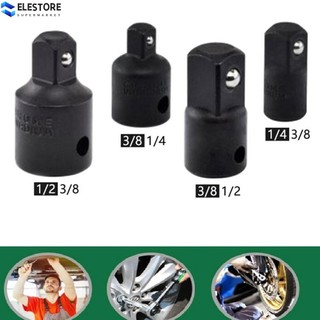 1pc 1 / 4 3 / 8 1 / 2 ổ cắm adapter ratchet cờ lê tác động giảm tốc bộ chuyển đổi
