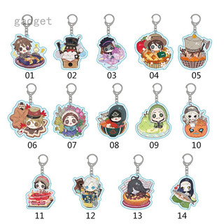 Gdt Identity V Acrylic Man Móc Chìa Khóa Aesop Carl Nữ Móc Khóa Trò Chơi Mặt Dây Chuyền Trẻ Em Chìa Khóa Trang Sức Brelok Kael Invoker