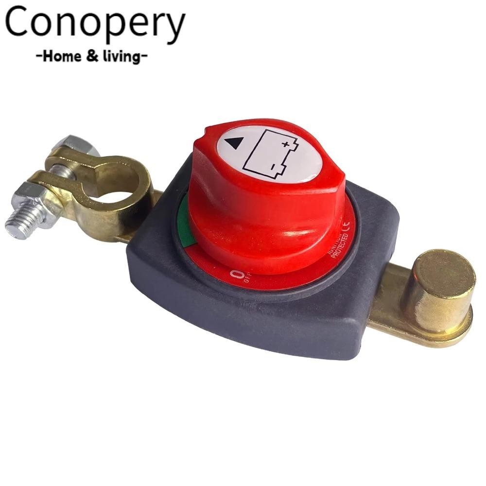 Bộ cách ly pin CONOPERY, Công tắc ngắt kết nối pin bật / 12-48V, Bộ phận ngắt mạch âm cho ô tô / Rvs