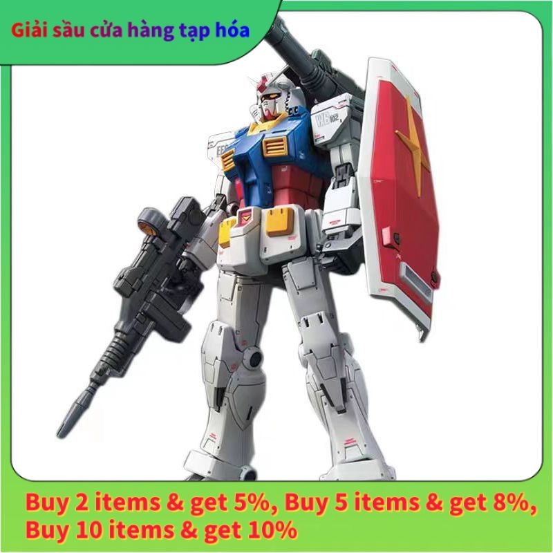 🚚(tặng kèm base và full set weapon)Mô Hình Lắp Ráp Gundam HG RX-78-2 Fighter Beyond Global