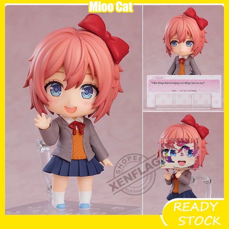 Nendoroid DDLC #2250 Sayori Nagisa Hình Bộ sưu tập Pvc Đồ chơi mô hình Quà tặng