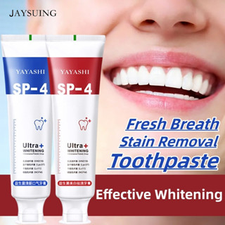   Chất lượng chính hãng  Kem đánh răng làm trắng da Sp4 Fresh Breath Probiotic Tẩy vết bẩn răng 120g 