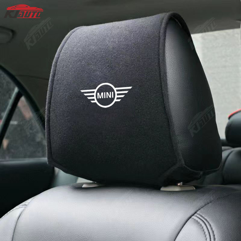 Mini Cotton Ghế Ô Tô Tựa Đầu Vỏ Bảo Vệ Phụ Kiện Xe Hơi Mini Cooper Countryman Clubman Mini Cooper S 