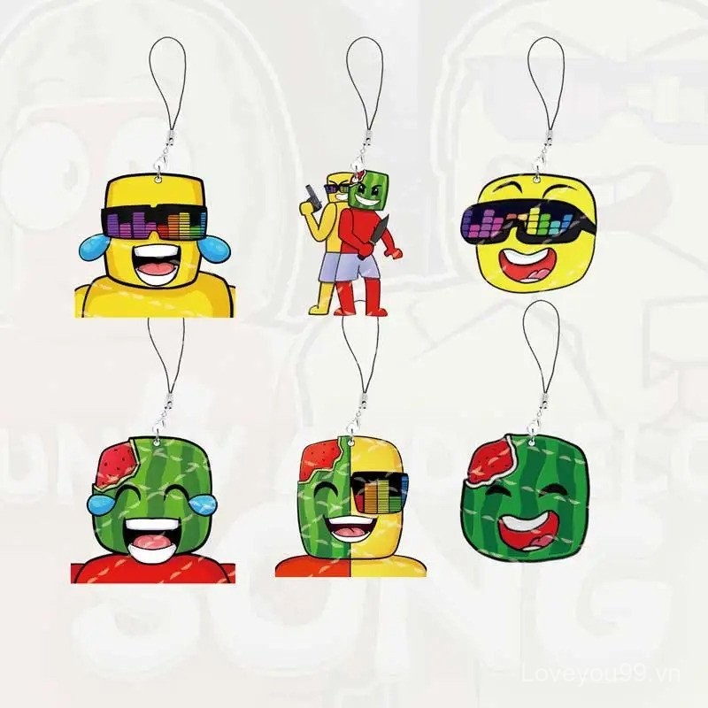 Móc khóa điện thoại Sunny And Melon, dây chuyền điện thoại nhỏ Sunny And Melon, quà tặng cho người h