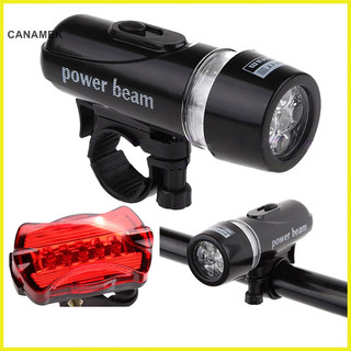 Canamek đèn pin xe đạp chạy bằng abs cho mọi loại xe đạp đèn pha kết hợp đèn xe đạp đèn xe đạp đèn đi xe đạp mới