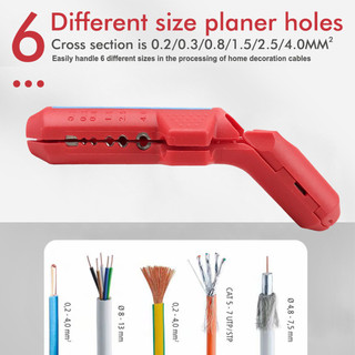 【FEELING 】Wire Stripper Cutter Crimper Pliers Crimping Cable Stripping Multifunction Tools
