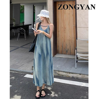 ZONGYAN váy Đầm váy nữ body đầm Đơn giản Cute Hàn Phong Casual WLQ2440VJ5 17Z240422