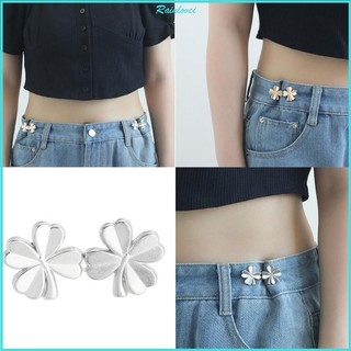 Rainl thời trang thắt lưng thắt lưng snap khóa thổ cẩm nữ quần jean thể dục chân