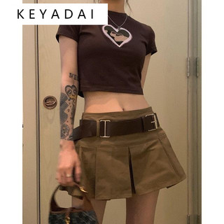 KEYADAI áo phông áo thun nữ croptop baby tee Fashion Thể thao Popular Cổ điển WSQ2440NFG 17Z240424