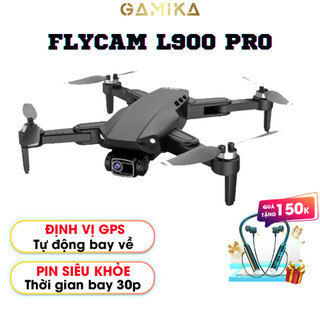 Flycam EL900 PLUS, máy bay điều khiển từ xa có thể bay trong nhà, flycam mini với GPS theo dõi, hình ảnh HD GD460