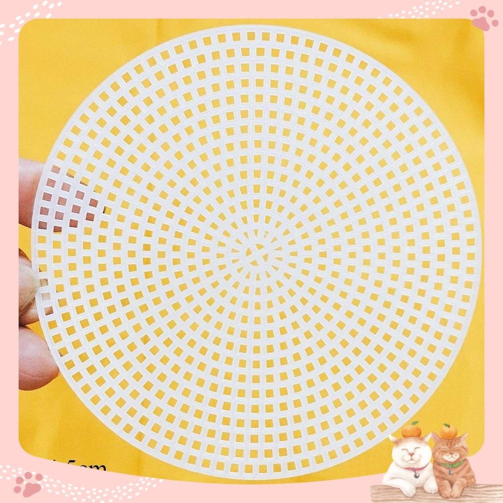 Canvas tròn nẹp túi xách, mũ