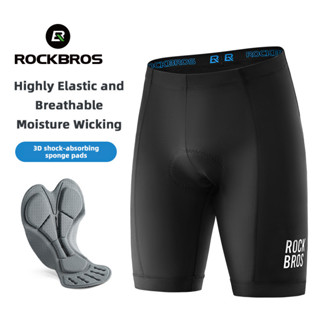 [Đóng gói bởi Shopee] ROCKBROS Quần Short Nam Thoải Mái Thoáng Khí MTB Xe Đạp Đệm Quần Co Giãn