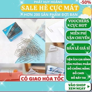 Combo 200 kẹp giấy C32 📎 FREESHIP 🚛 Có video thật 🎥 Combo 200 kẹp giấy C32 loại tốt giá rẻ - Phát Huy Hoàng