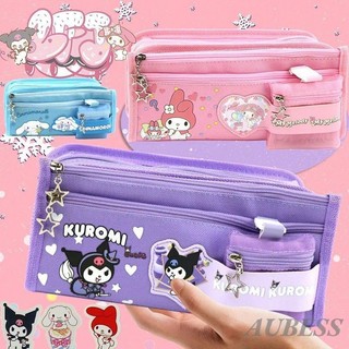 Sanrio Trẻ Em Đựng Dung Tích Lớn Hộp Bút Chì Hoạt Hình Văn Phòng   Túi Bảo Quản Mỹ   Kuromi Giai Điệu SpongeBob
