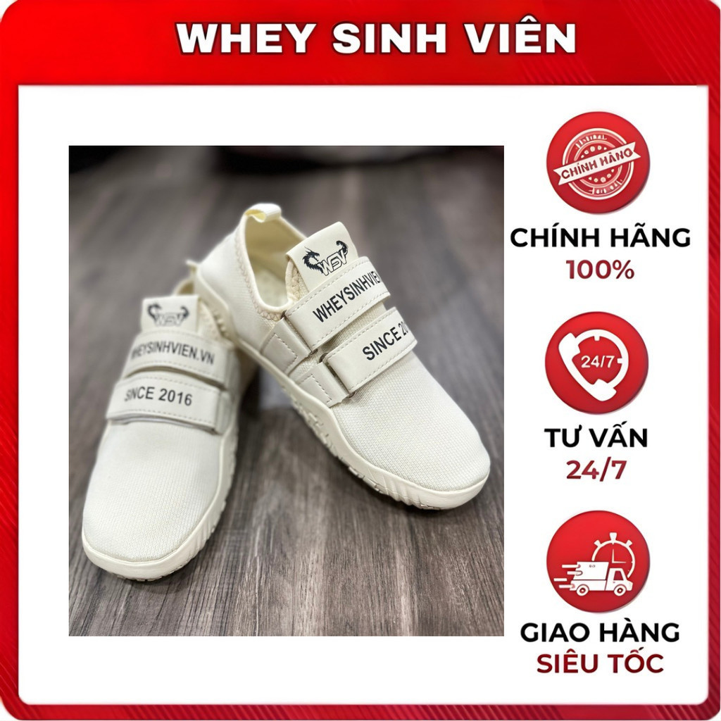 [Màu Vàng Gold ] Giày Slippers WSV MMXX - Giày cho Gymmer , PWL tại  Whey Sinh Viên Hải Phòng