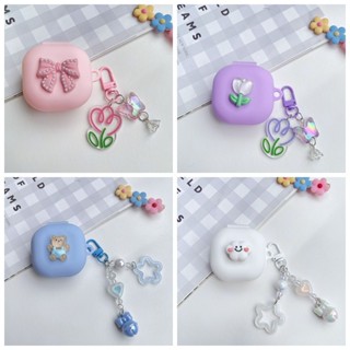 Ins Butterfly Case Cho Redmi Buds 6 Play / 6 lite Case Có Móc Khóa Tai Nghe Sang Trọng Silicon Bảo Vệ Dành Cho Redmi Buds 6 lite