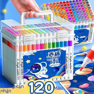  Bút Đánh Dấu Acrylic Màu 80 Không Thấm Nước Không Phai Màu Nghệ Thuật Học Sinh Bút Vẽ Không Cần Ấn Cho Trẻ Mới Biết Đi 