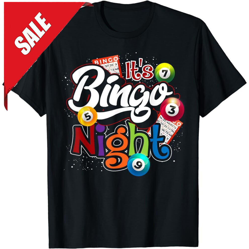 Bingo Night Bingo Player Người chiến thắng xổ số Áo thun Bingo