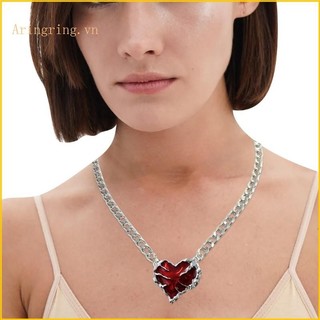 Arin Vòng cổ trái tim thanh lịch Mặt dây chuyền độc đáo Xương đòn Dây chuyền trang trí cho nữ Cô gái