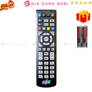 SKU153 - Remote điều khiển đầu FPT play box Mã 01, Remote truyền hình FPT hàng - Tặng kèm pin