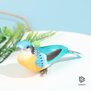 [Shgezm] 6 Cái / bộ Lông Vũ Xốp Nhân Tạo Như Thật Hạt Mô Phỏng Chim DIY Đảng Thủ Công [MỚI]