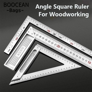 Thước vuông góc, Dụng cụ đo lường bằng thép không gỉ Đồng hồ đo góc phải, Cân hai mặt 30 / 50CM Thiết thực Máy đo chế biến gỗ