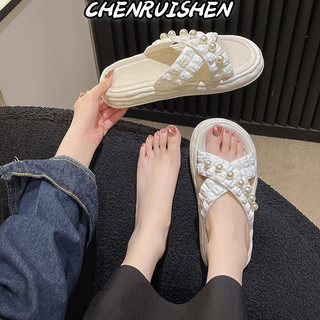 CHENRUISEN dép sandal nữ dép đế cao Thoải Mái Xinh Xắn  Chống bám bụi Thanh lịch Nổi bật Nhẹ FDL2451X76 23Z240603