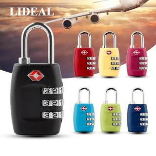 Lidealseng Vali lock TSA đã phê duyệt khóa hành lý khóa du lịch khóa kết hợp khóa