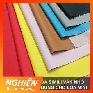 Da simili vân nhỏ bọc loa mini nhiều màu sắc co giãn 2 chiều