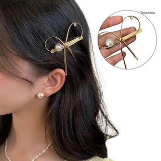 Kẹp mỏ vịt nơ cô gái Kẹp tóc bên hông Kẹp trang trí định hình tóc cho nữ